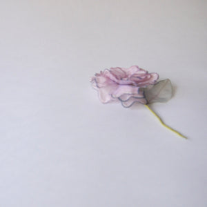 Vintage Large Lilac Silk Flower Corsage
