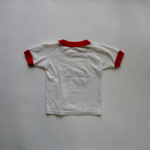 vintage kids 1970s USA American tiny tot ringer shirt