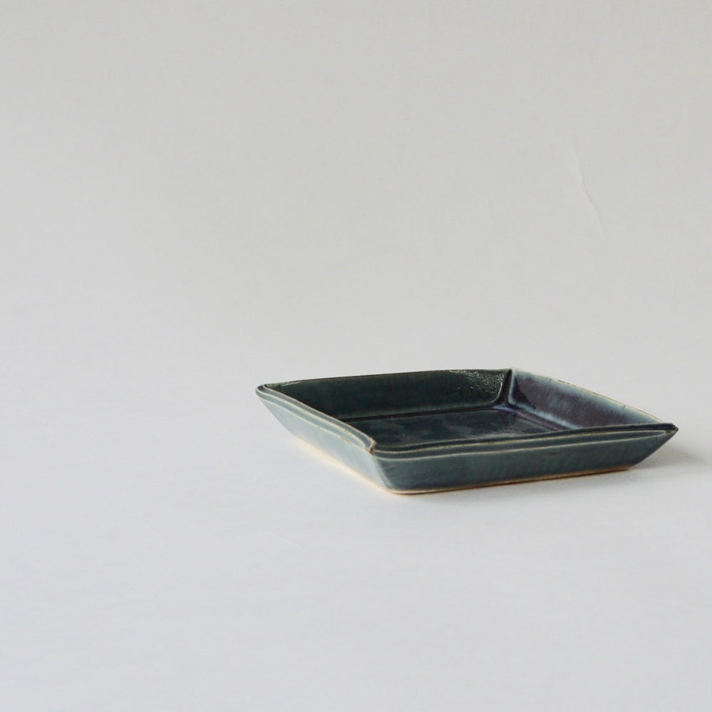 中里花子　四角皿/S/BJ