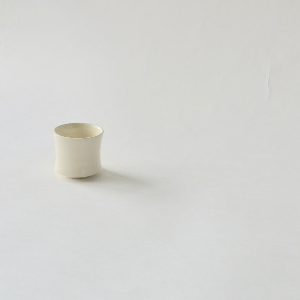 中里花子　バンブースモールカップ/WHT