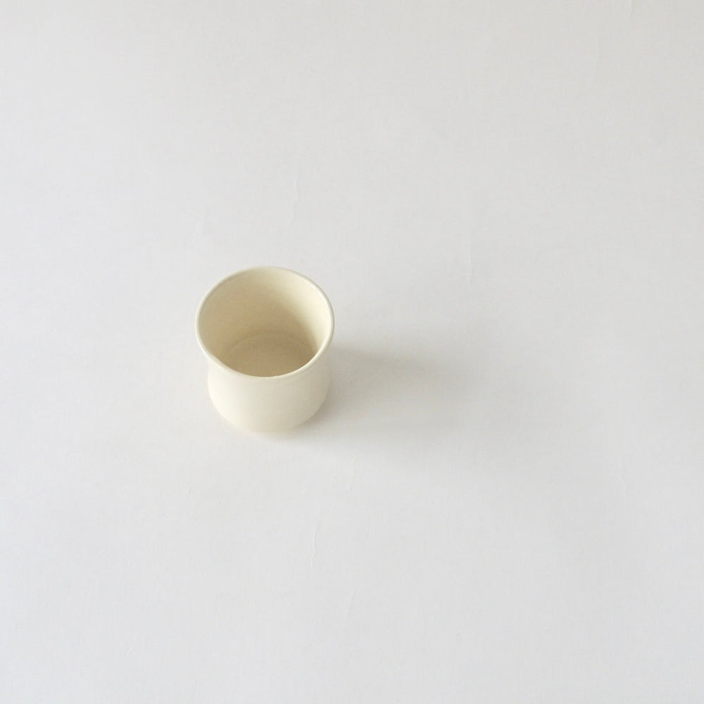 中里花子　バンブースモールカップ/WHT