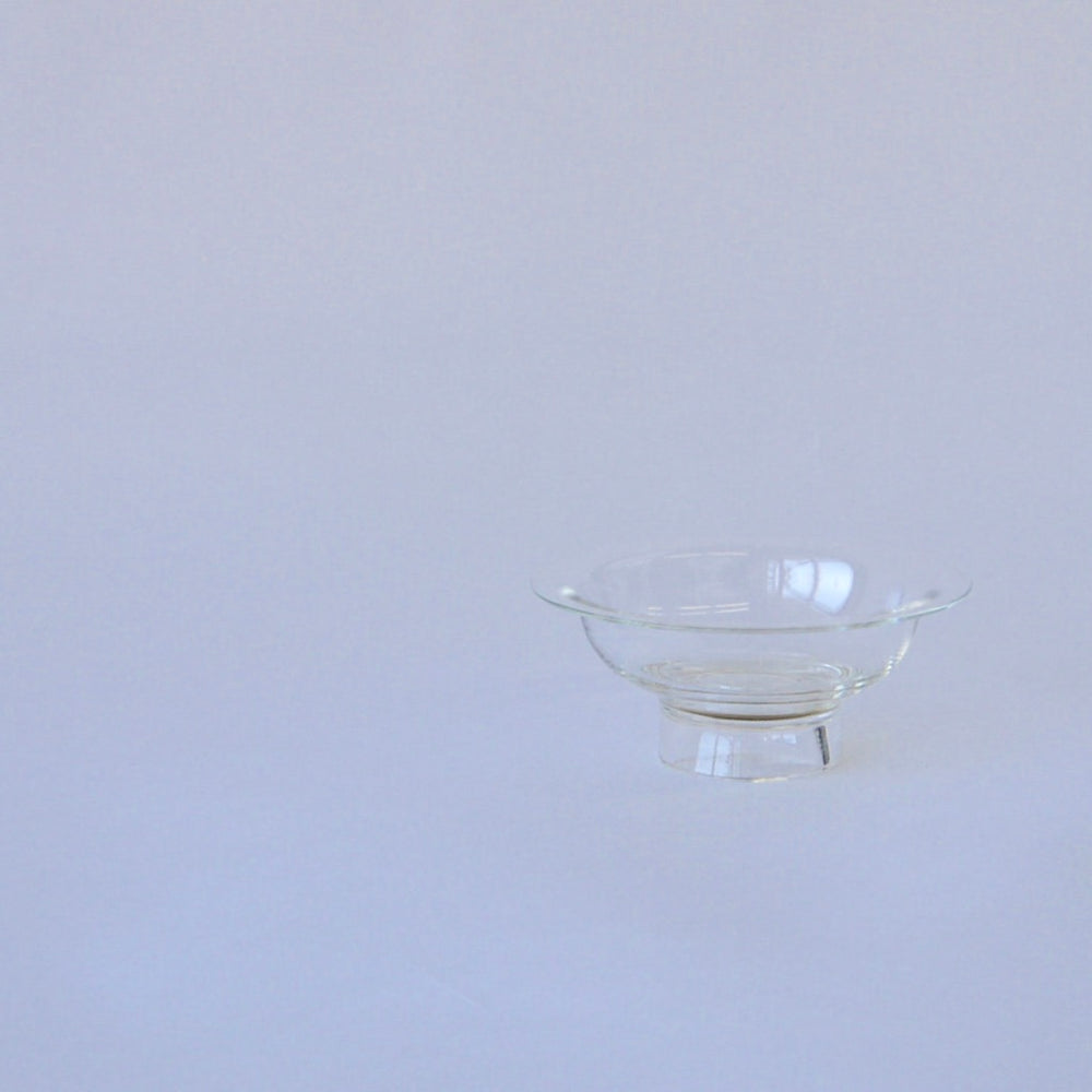 WASHIZUKA GLASS STUDIO goblet bowl short