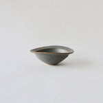 中里花子　Rim bowl S/ Blue grey