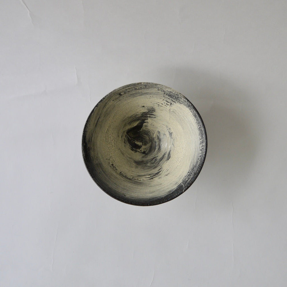 尾形アツシ　刷毛目　大鉢 尾形アツシ 黒地刷毛目洋鉢 – S-STORE