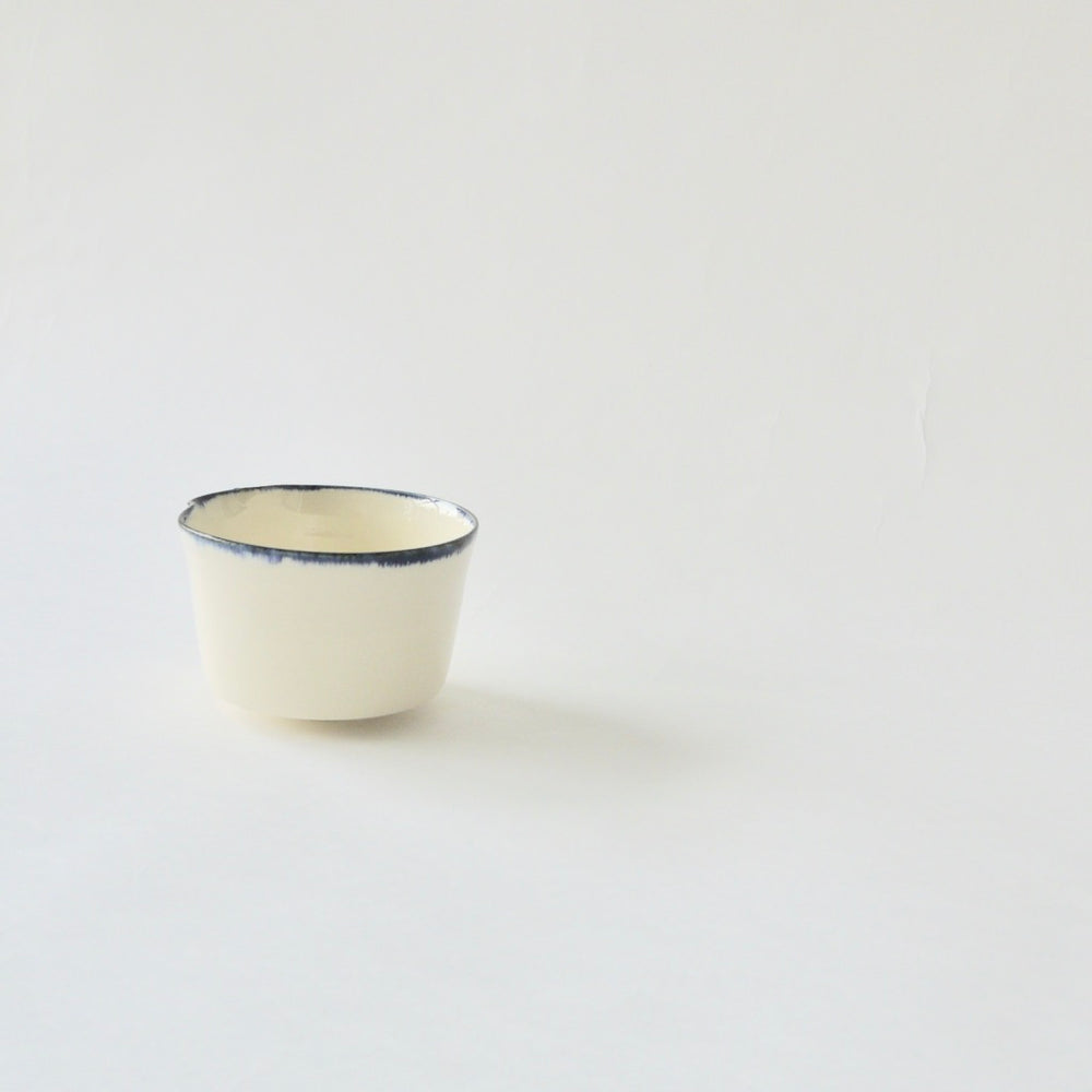 中里花子　シリアルボウル /ブルー皮鯨