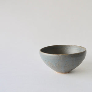 中里花子　Rice bowl / blue grey
