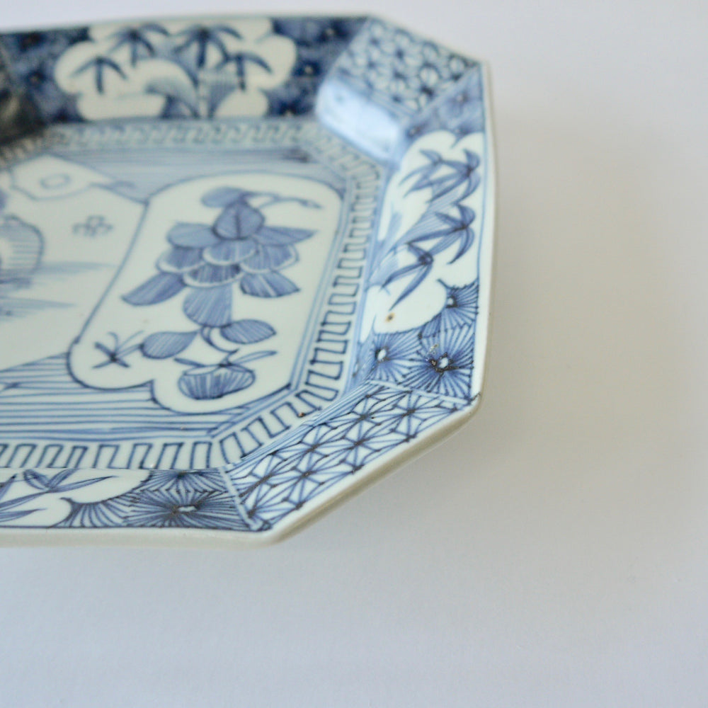 古伊万里 染付 角皿 (21.5cm) – S-STORE 古伊万里 染付 角皿 (21.5cm) – S-STORE