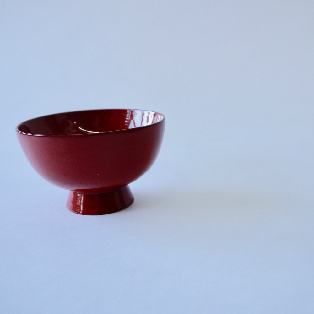 骨董　木製 吸物碗 B(11cm)