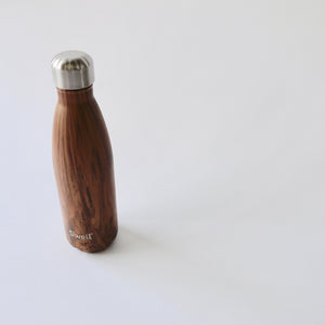 
            
                Load image into Gallery viewer, S&amp;#39;well Bottle wood collection Teak Wood 500ml
            
        