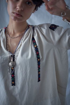 
            
                Load image into Gallery viewer, Native American Navajo Handmade Link&amp;amp;Ring Necklace (size:16)
            
        