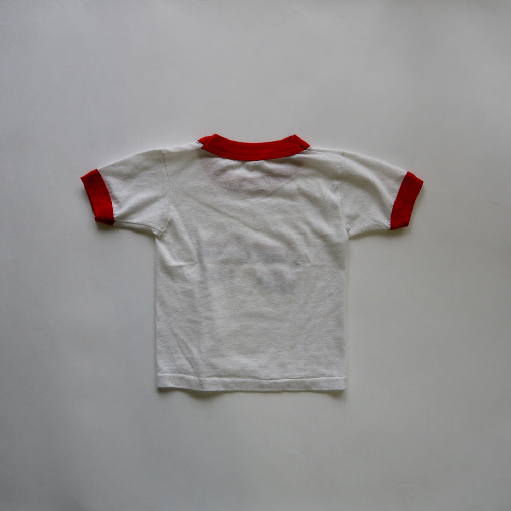 
            
                Load image into Gallery viewer, vintage kids 1970s USA American tiny tot ringer shirt
            
        