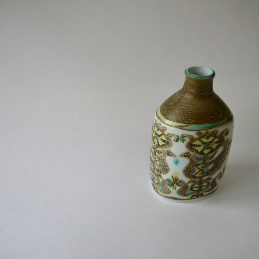1960's Vintage Royal Copenhagen BACA beautiful ceramic vase designed by Nils Thorsson