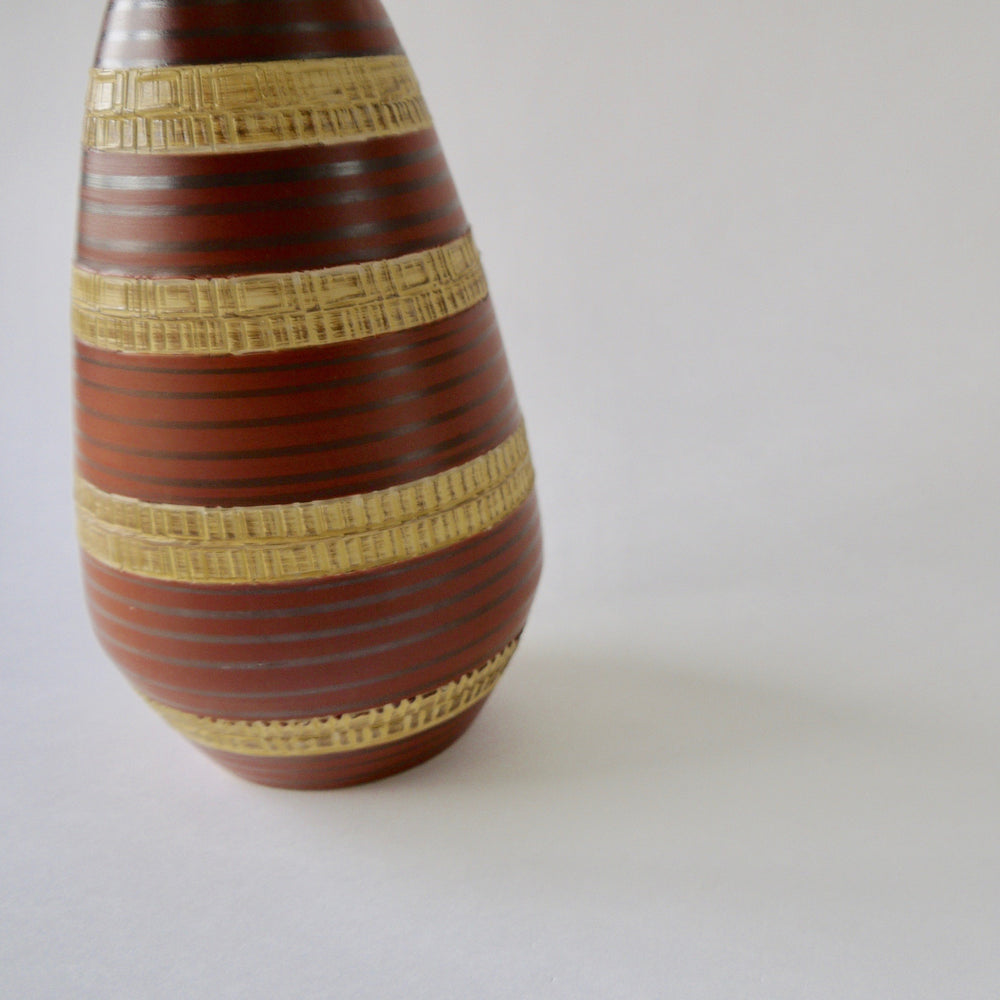 
            
                Load image into Gallery viewer, 1970&amp;#39;s Vintage West German pottery ceramic vase
            
        