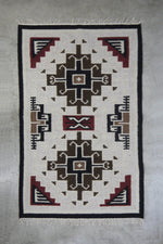 Vintage Navajo Tribal kilim Handmade Wool Rug  E
