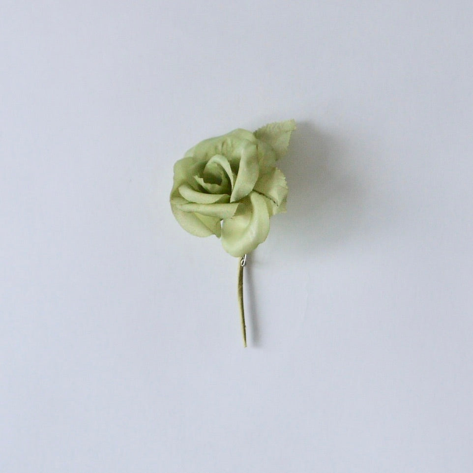 
            
                Load image into Gallery viewer, Vintage Mint Green Rose Corsage
            
        