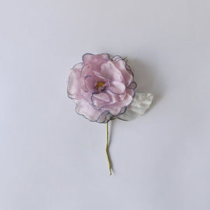 
            
                Load image into Gallery viewer, Vintage Large Lilac Silk Flower Corsage
            
        